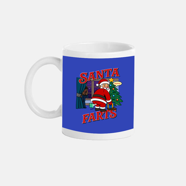 Santa Farts-None-Mug-Drinkware-Boggs Nicolas