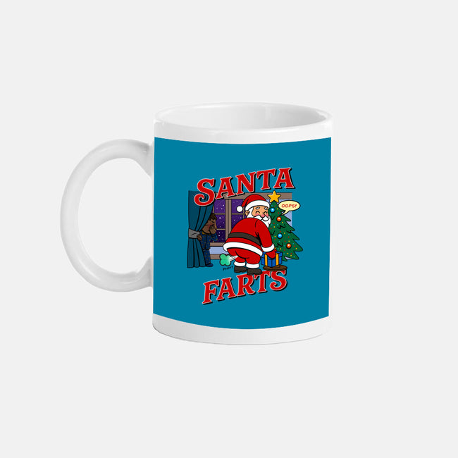 Santa Farts-None-Mug-Drinkware-Boggs Nicolas
