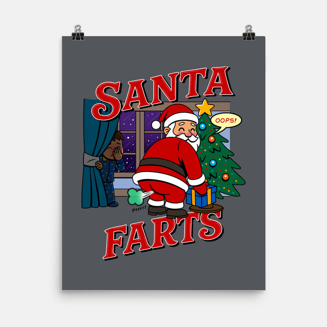 Santa Farts-None-Matte-Poster-Boggs Nicolas