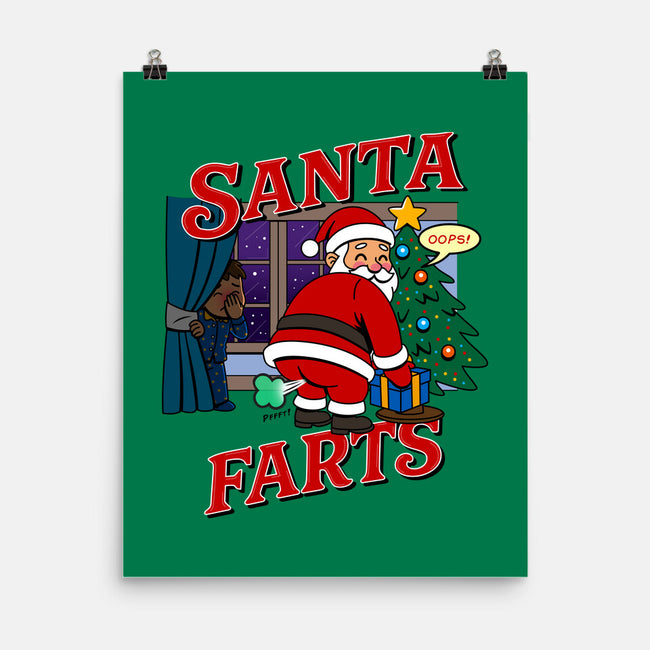 Santa Farts-None-Matte-Poster-Boggs Nicolas