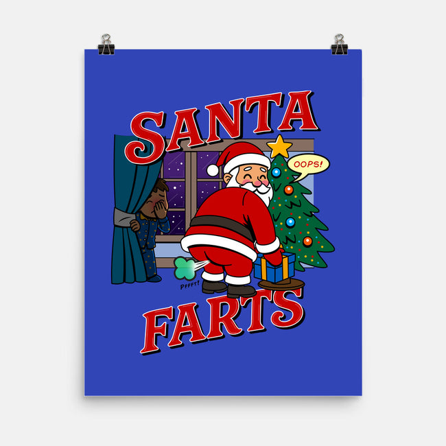 Santa Farts-None-Matte-Poster-Boggs Nicolas