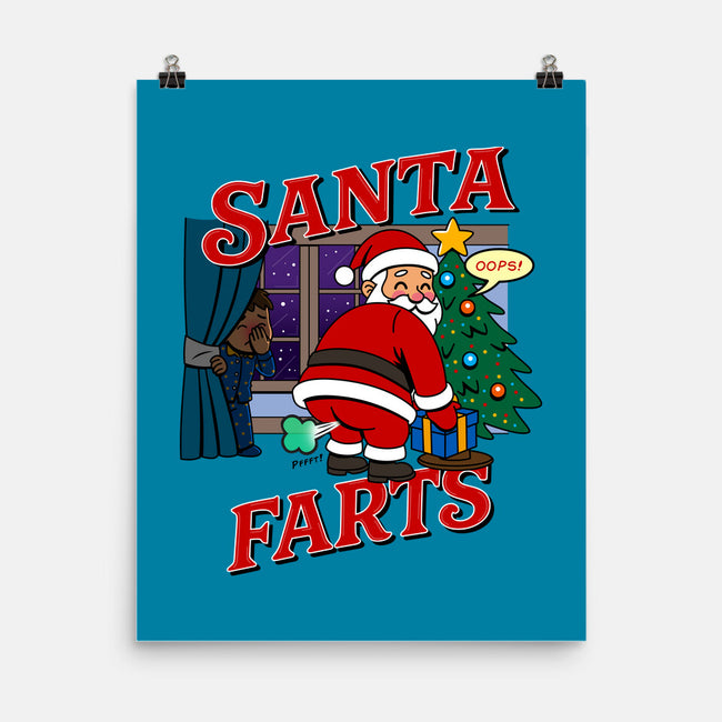 Santa Farts-None-Matte-Poster-Boggs Nicolas