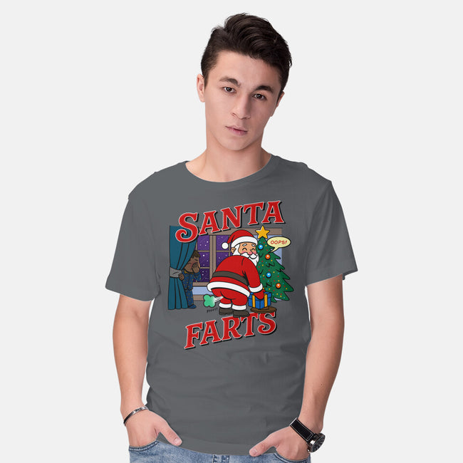 Santa Farts-Mens-Basic-Tee-Boggs Nicolas