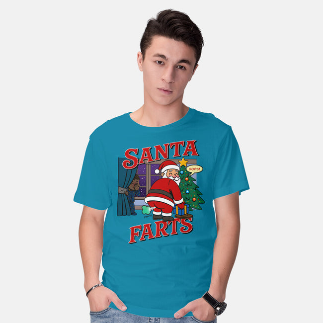 Santa Farts-Mens-Basic-Tee-Boggs Nicolas