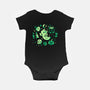 Green Halloween Vibes-Baby-Basic-Onesie-TechraNova