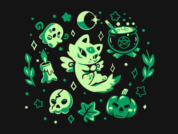 Green Halloween Vibes