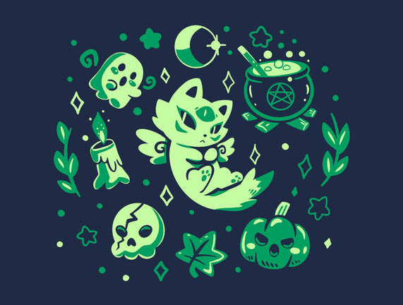 Green Halloween Vibes