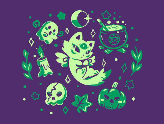 Green Halloween Vibes