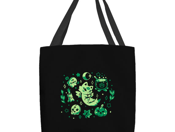 Green Halloween Vibes