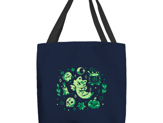 Green Halloween Vibes