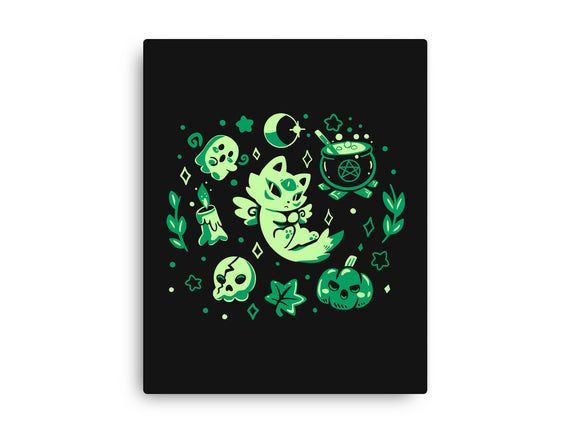 Green Halloween Vibes