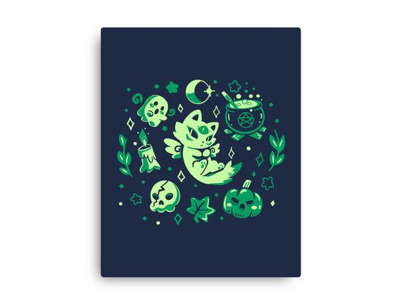 Green Halloween Vibes