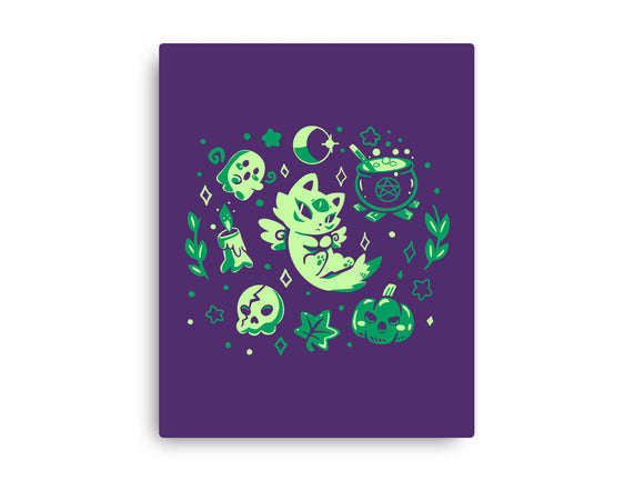 Green Halloween Vibes