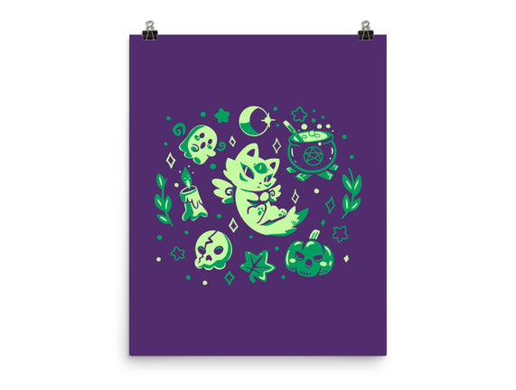 Green Halloween Vibes