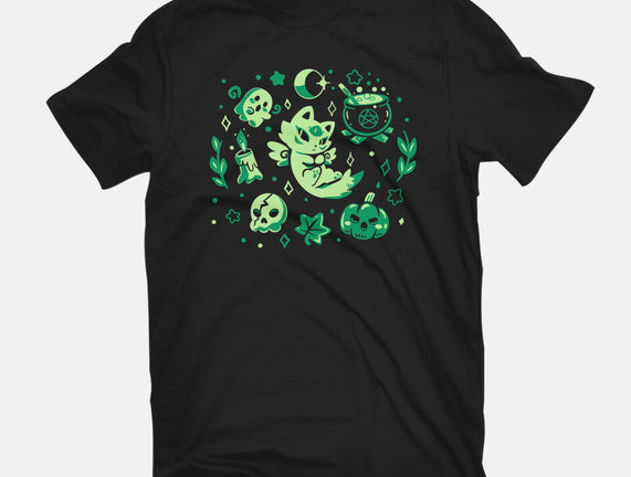 Green Halloween Vibes