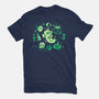 Green Halloween Vibes-Unisex-Basic-Tee-TechraNova