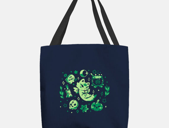 Green Halloween Vibes