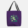 Green Halloween Vibes-None-Basic Tote-Bag-TechraNova