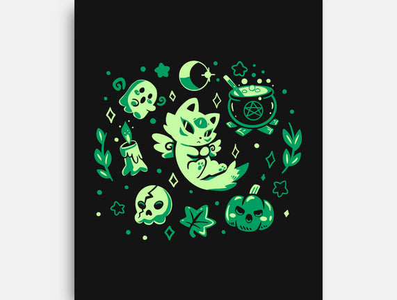 Green Halloween Vibes