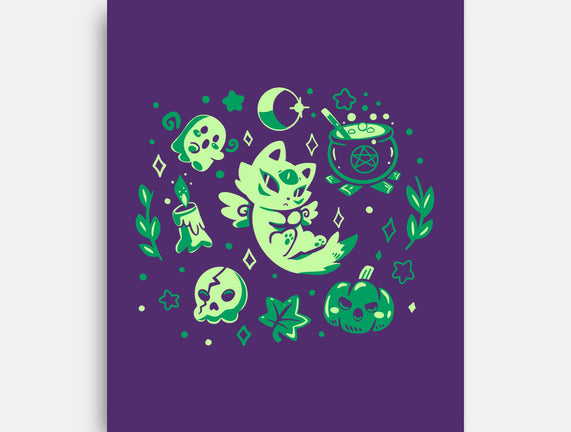 Green Halloween Vibes