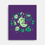 Green Halloween Vibes-None-Stretched-Canvas-TechraNova