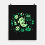 Green Halloween Vibes-None-Matte-Poster-TechraNova
