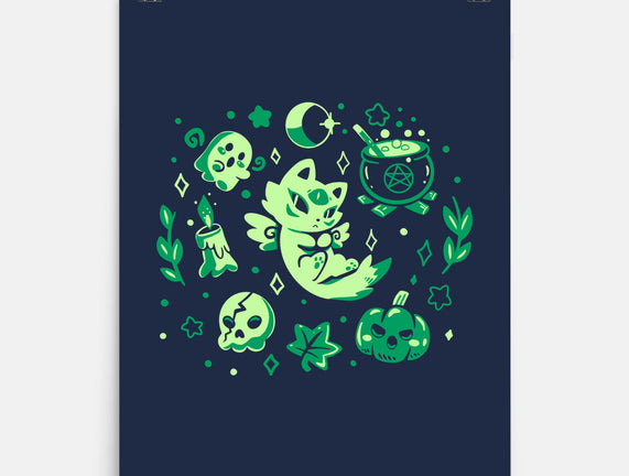 Green Halloween Vibes