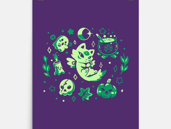 Green Halloween Vibes