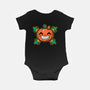Pumpkin Corn Crossbones-Baby-Basic-Onesie-krisren28