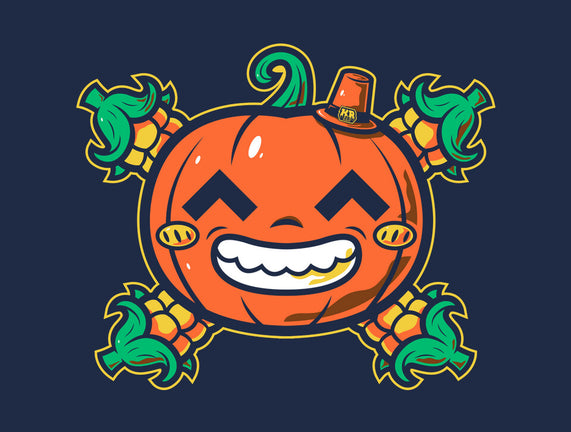 Pumpkin Corn Crossbones