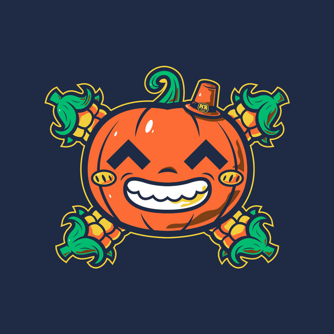 Pumpkin Corn Crossbones-Unisex-Crew Neck-Sweatshirt-krisren28