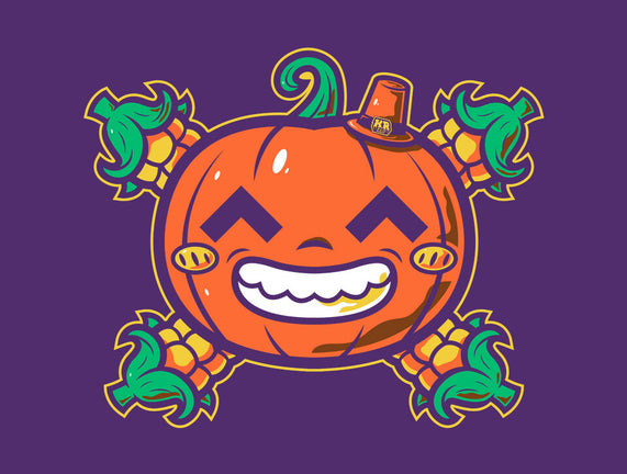 Pumpkin Corn Crossbones