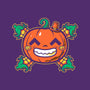Pumpkin Corn Crossbones-Unisex-Crew Neck-Sweatshirt-krisren28