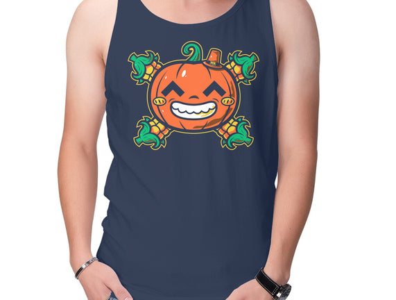 Pumpkin Corn Crossbones