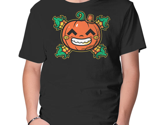 Pumpkin Corn Crossbones