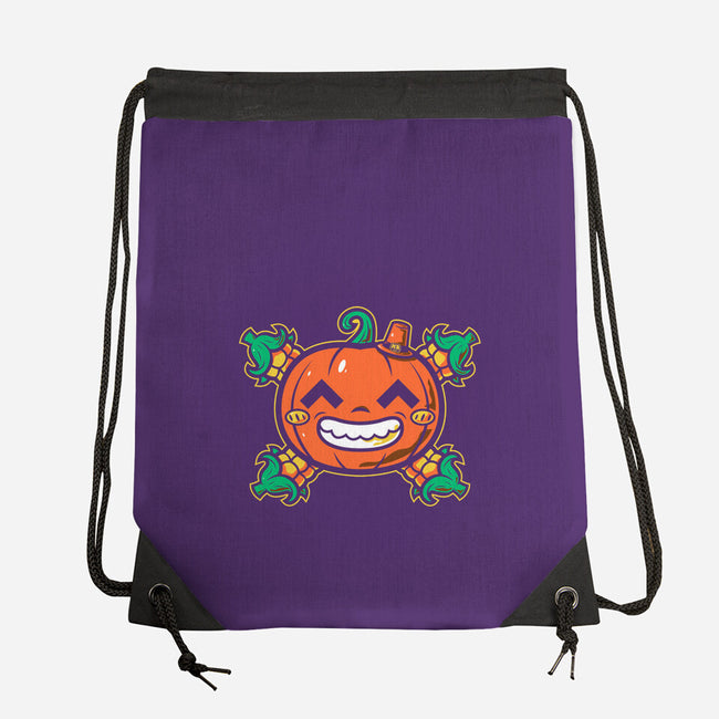 Pumpkin Corn Crossbones-None-Drawstring-Bag-krisren28