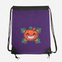 Pumpkin Corn Crossbones-None-Drawstring-Bag-krisren28