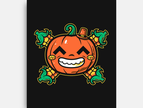 Pumpkin Corn Crossbones