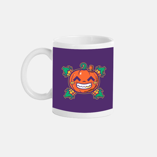 Pumpkin Corn Crossbones-None-Mug-Drinkware-krisren28