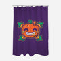 Pumpkin Corn Crossbones-None-Polyester-Shower Curtain-krisren28