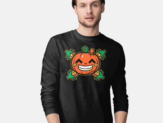 Pumpkin Corn Crossbones