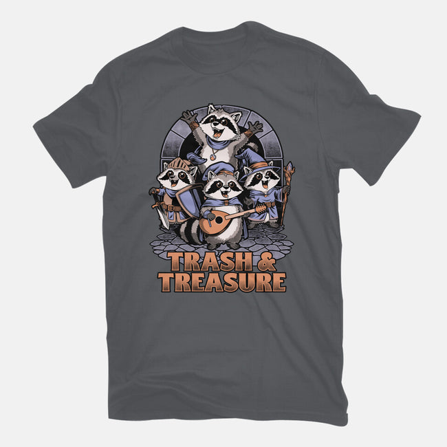 RPG Raccoon Crew-Mens-Heavyweight-Tee-Studio Mootant