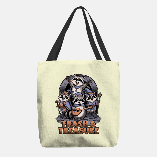 RPG Raccoon Crew-None-Basic Tote-Bag-Studio Mootant