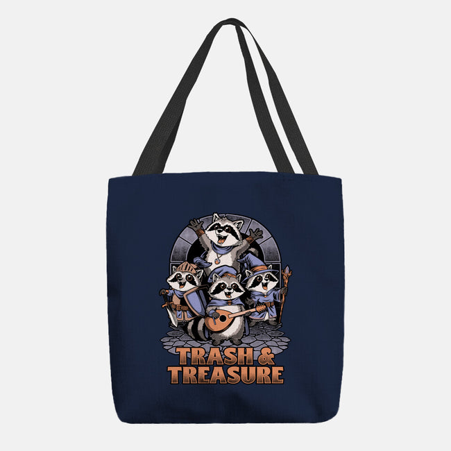 RPG Raccoon Crew-None-Basic Tote-Bag-Studio Mootant