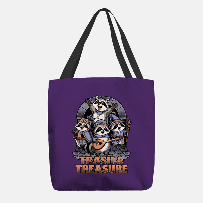 RPG Raccoon Crew-None-Basic Tote-Bag-Studio Mootant