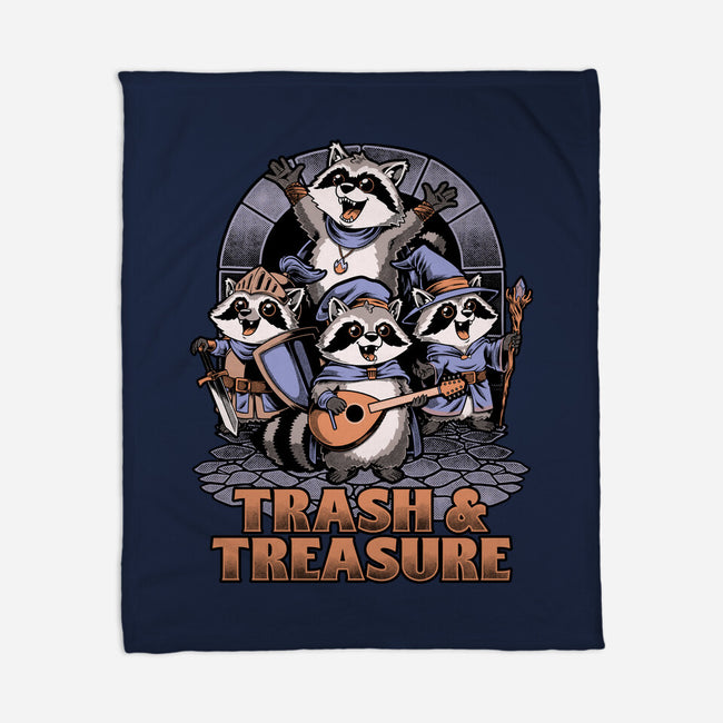 RPG Raccoon Crew-None-Fleece-Blanket-Studio Mootant
