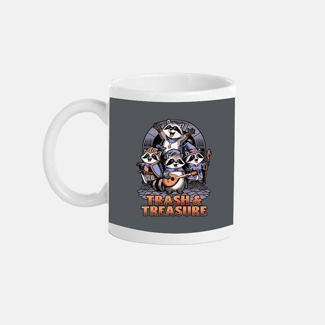 RPG Raccoon Crew-None-Mug-Drinkware-Studio Mootant