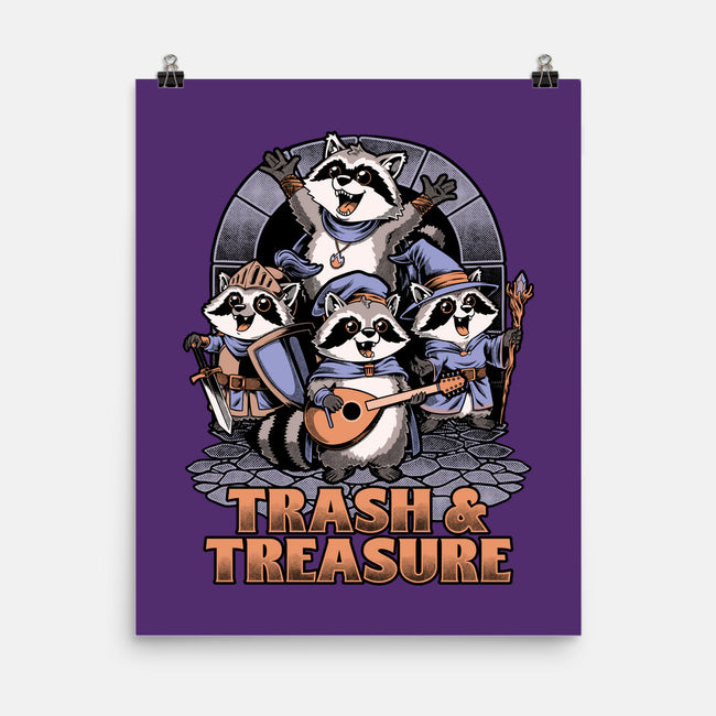 RPG Raccoon Crew-None-Matte-Poster-Studio Mootant