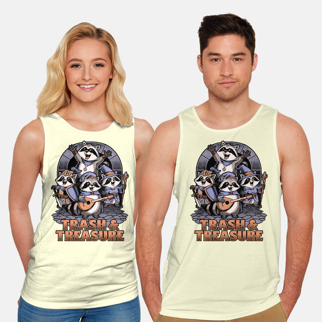 RPG Raccoon Crew-Unisex-Basic-Tank-Studio Mootant