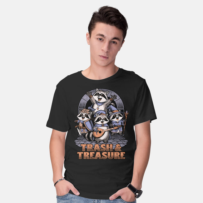 RPG Raccoon Crew-Mens-Basic-Tee-Studio Mootant